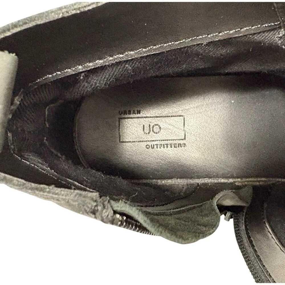 Urban Outfitters Chukka Boots Men's Size 9 Black Preppy 11th Doctor Who Type